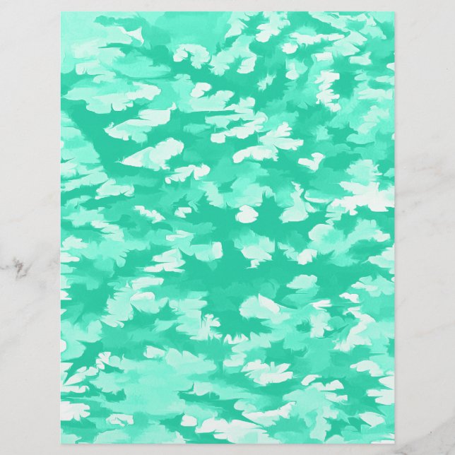 Lámina Patrón de camuflaje Aqua (Anverso)