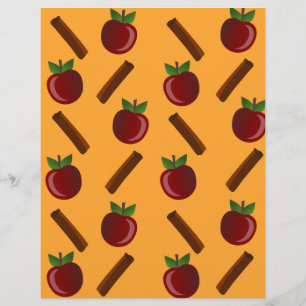Lámina Patrón de canela de Apple