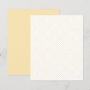 Lámina Patrón de diamante dorado en papel de cuaderno de