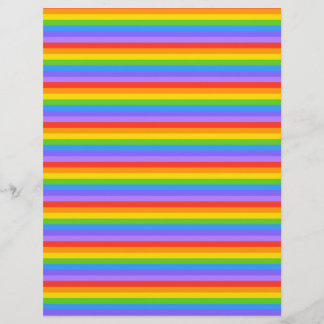 Lámina Patrón de franjas arcoiris.