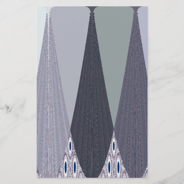 Lámina Patrón de geometría tribal (Anverso)