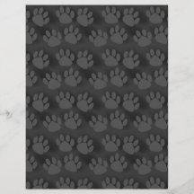 Patrón de Huella de Pata Adorable