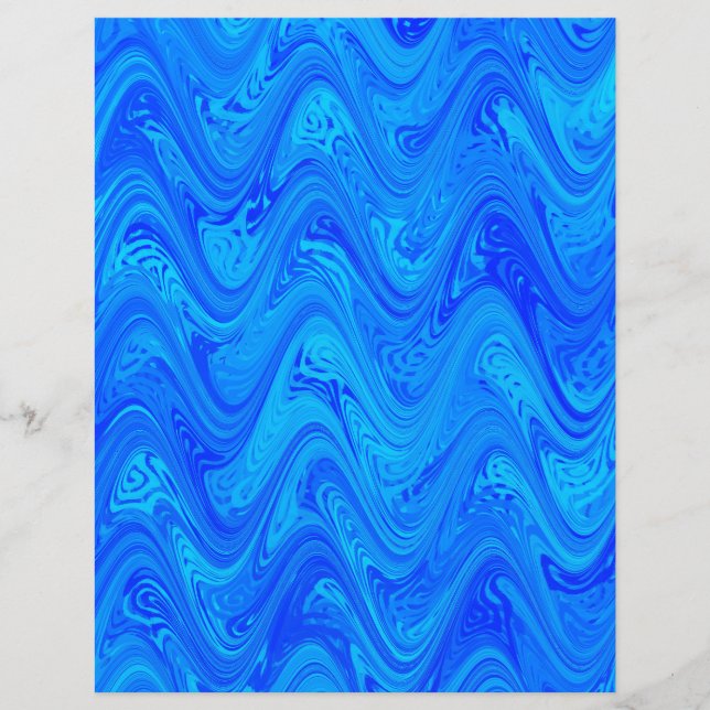 Lámina Patrón de mármol azul (Anverso)