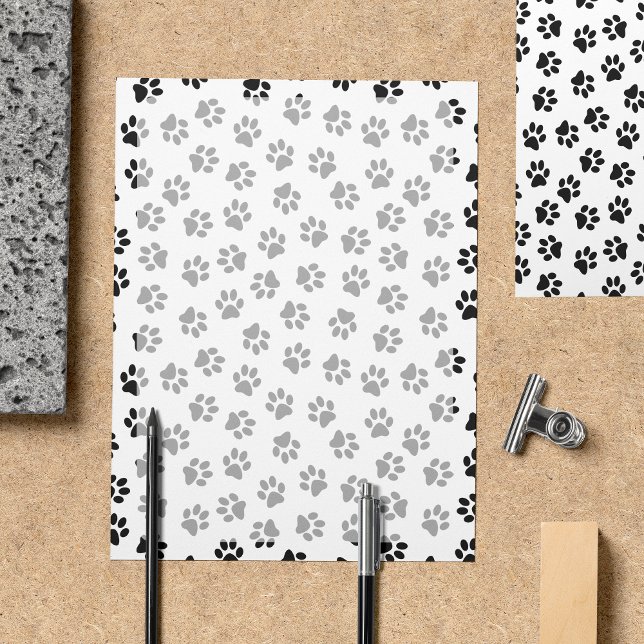 Lámina Patrón De Patas, Patas De Perro, Patas De Gatos, P (Subido por el creador)