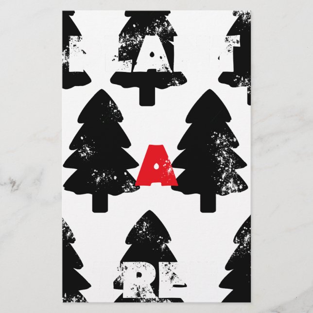 Lámina Patrón de plantar un árbol (Anverso)