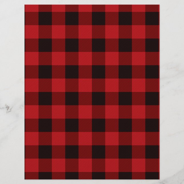 Lámina Patrón de platillos rojos (Anverso)