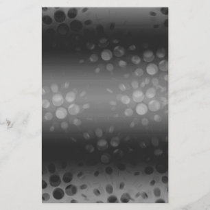 Lámina Patrón de ráfagas punteadas - Negro, gris, blanco