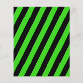 Lámina Patrón de rayas diagonales verdes y negros