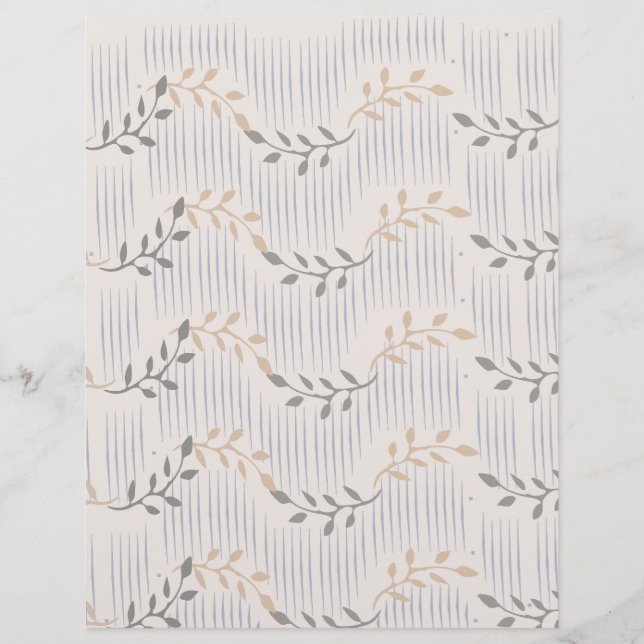 Lámina Patrón de rotación de hojas: (Anverso)