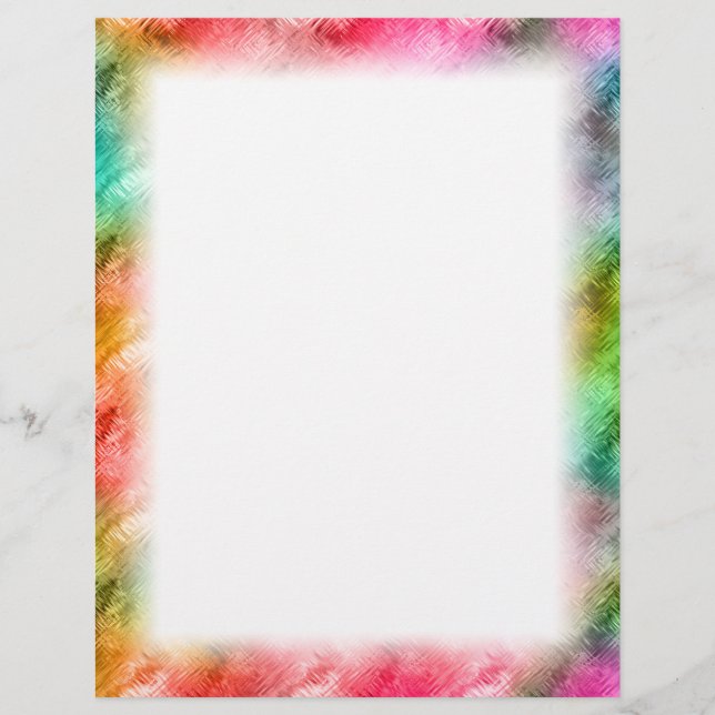 Lámina Patrón de vidrio de cristal colorido (Anverso)