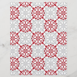 Lámina Patrón geométrico III del signo del SUN letón trad