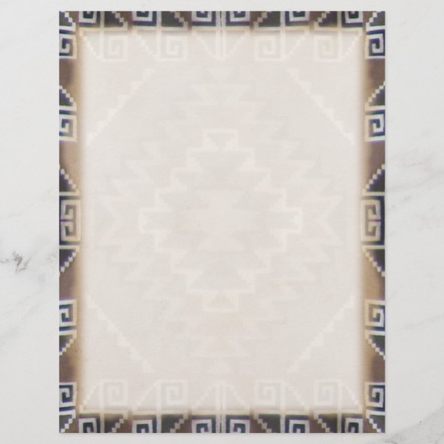 Lámina Patrón nativo americano (Anverso)