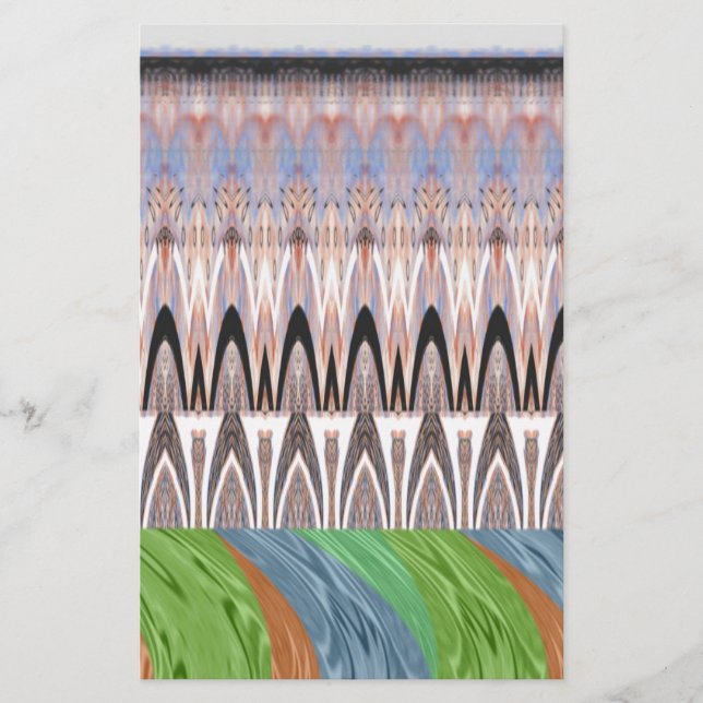 Lámina Patrón tradicional de Asia (Anverso)