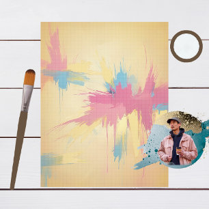 Lámina Patrones y pinturas Gráficos Papel de cuadernillo