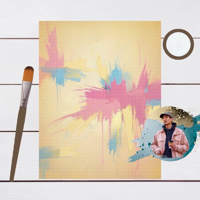 Lámina Patrones y pinturas Gráficos Papel de cuadernillo (Subido por el creador)