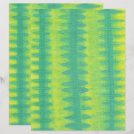 Lámina Patrulla de pasarela verde claro, amarillo, papel