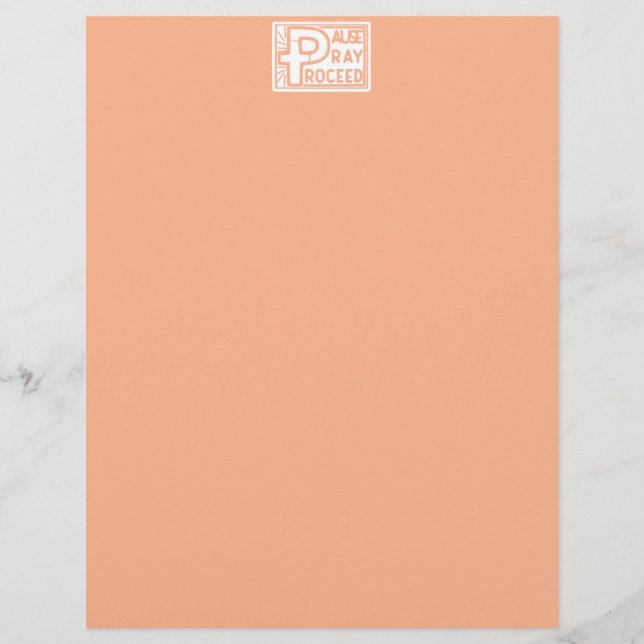 LÁMINA PAUSA PRAY PROCEDE (Anverso)