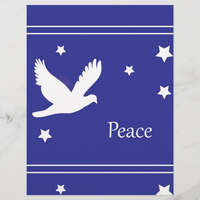 Lámina Peace Dove (Anverso)