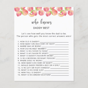 Lámina Peach Who conoce mejor a DADDY