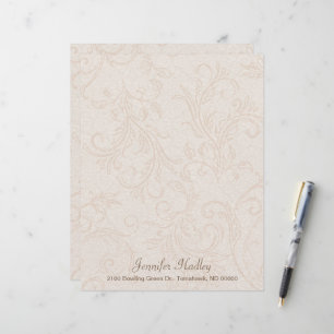 Lámina Peach y Rubor Flourish Personalizado