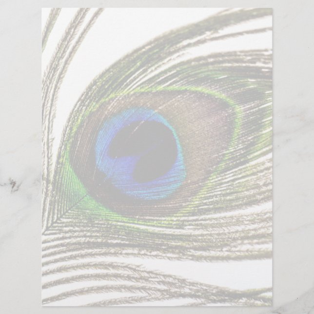 Lámina Peacock Feather (Anverso)