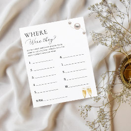 Lámina Pearls Prosecco Dónde Estaban Los Juegos De Ducha 