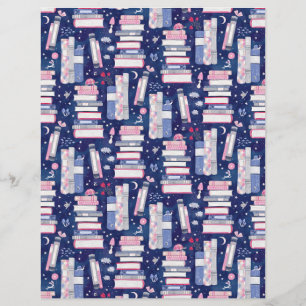 Lámina Película de cuento de hadas de libros Papel de car