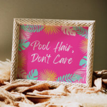 Pelo de piscina, no te preocupes por el Rótulo | R