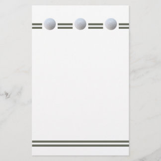 Lámina Pelota de golf en Triplicate