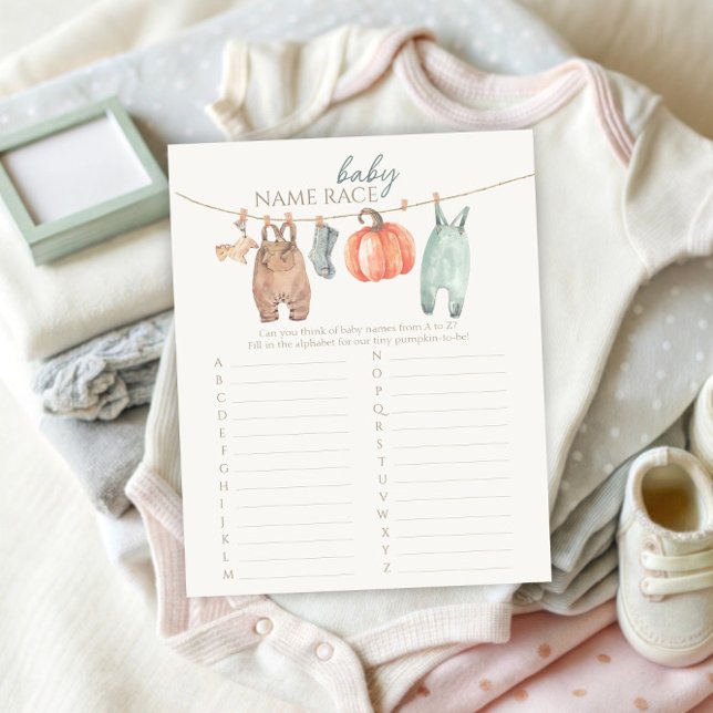 Lámina Pequeña Calabaza Ropa Nombra Raza (Subido por el creador)