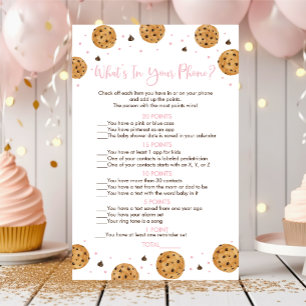 Lámina Pequeña Chica rosada de Cookie lo que hay en tu ju