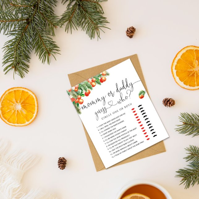 Lámina Pequeña ducha de bebé cutáneo Adivina qué cartas d (Subido por el creador)