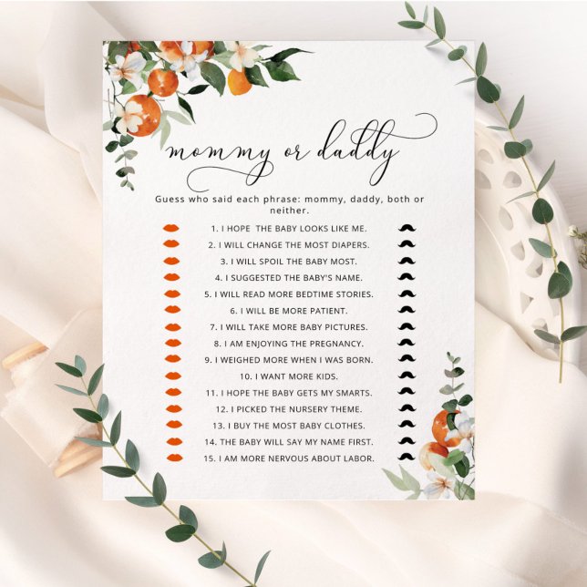 Lámina Pequeña mami cuata o papi juego de ducha de bebé (Subido por el creador)