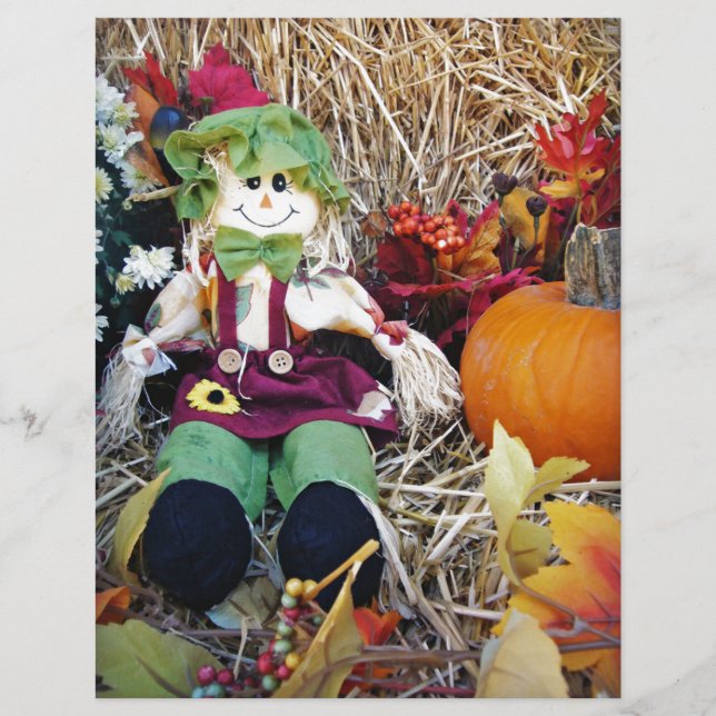 Lámina Pequeña señorita Scarecrow (Anverso)