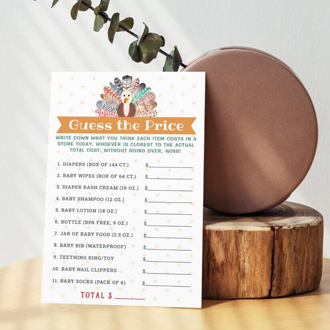 Lámina ¡Pequeña Turquía En El Camino! Baby Shower de Acci (Subido por el creador)