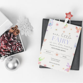 Lámina Pequeñas flores de hadas baratas de la ducha de be