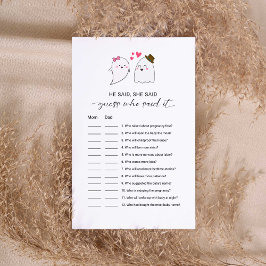 Lámina Pequeño Boo Cute Baby Shower Adivina quién dijo el