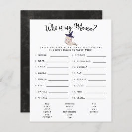 Lámina Pequeño Chica de Boko que es mi juego de Baby Show