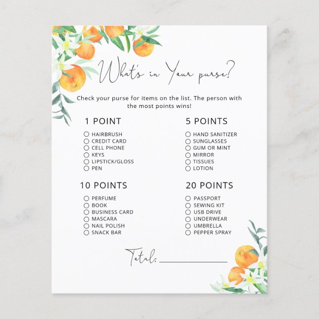 Lámina Pequeño cutie Whats en tu juego de bolso (Anverso)