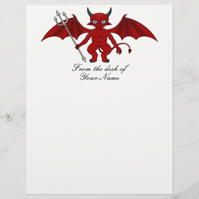 Lámina Pequeño Diablo Rojo Thunder_Cove (Anverso)