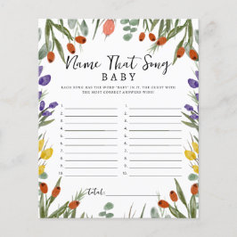 Lámina Pequeño Flor De Flor En El Camino Cae Nombre Esa C