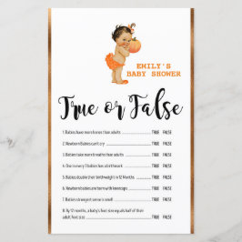 Lámina Pequeño juego de calabaza Baby Shower IMPRESO