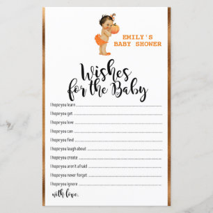 Lámina Pequeño juego de calabaza Baby Shower IMPRESO