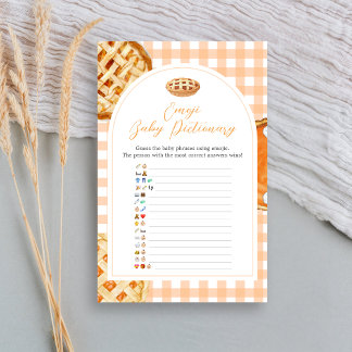 Lámina Pequeño juego de imágenes de la Emoji de Baby Show