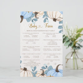 Lámina Pequeño juego de trivialidades para bebés con cala