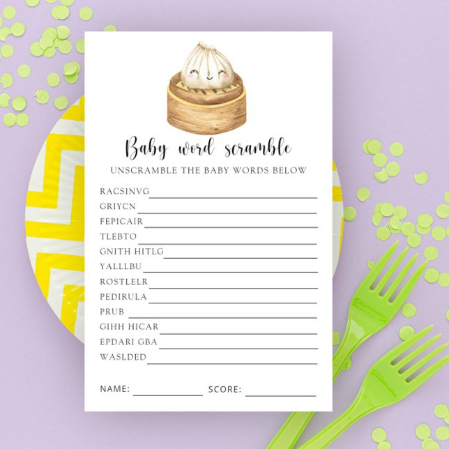 Lámina Pequeño juerguito juego de palabras de bebé (Subido por el creador)