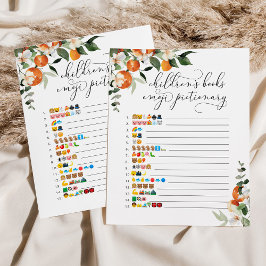 Lámina Pequeño niño Cutie libros emoji juego de picnic