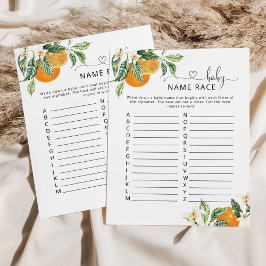 Lámina Pequeño partido de la carrera por el nombre del be