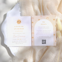 Pequeño rayo de sol presupuesto QR Chica Baby Show