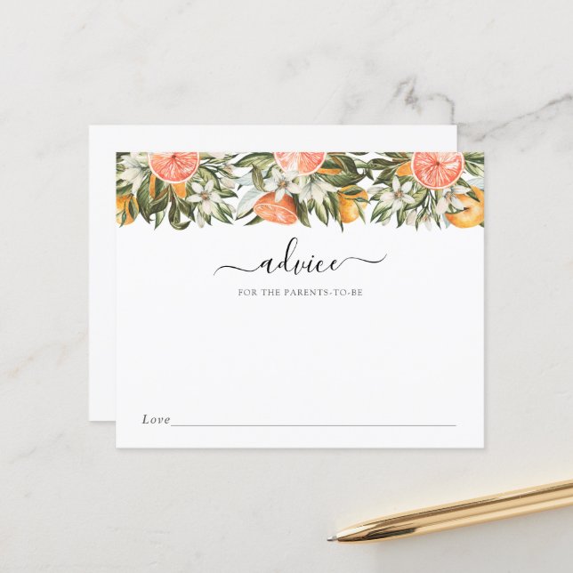 Lámina Pequeños consejos de bebé para los futuros padres (Anverso/Reverso In Situ)